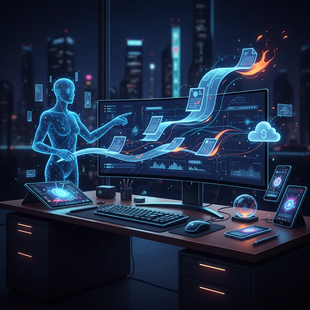 Freelance writing workflow with AI