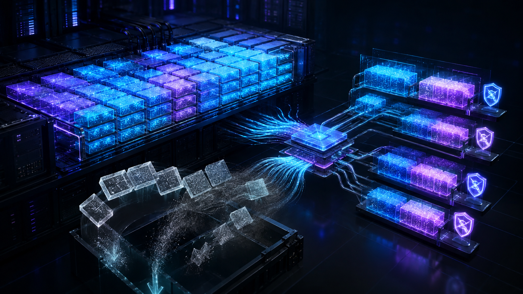 LLM KV Cache Eviction: Protect Latency Under Memory Pressure